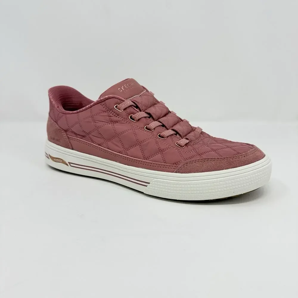Skechers Arch Fit Arcade Cuddle Steps Rose Women’s Sneakers Size 10